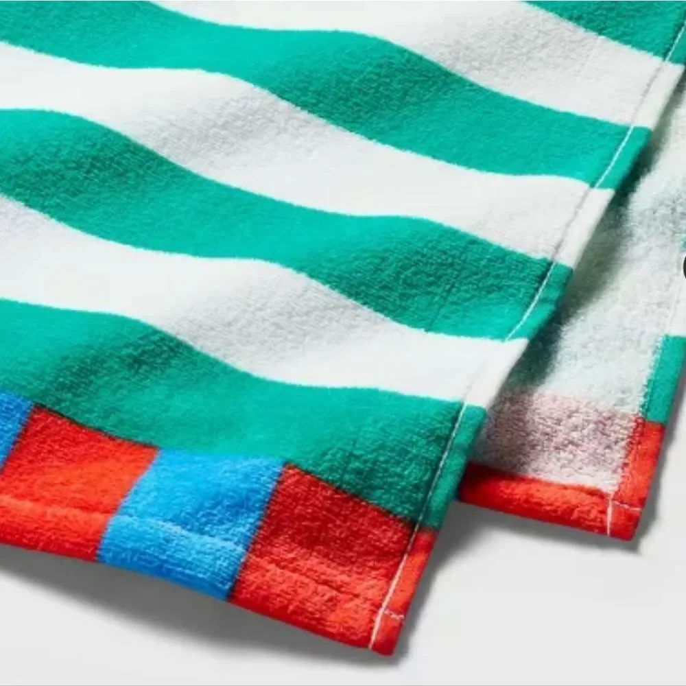 Warm Striped Beach Towel - Sun Squad™